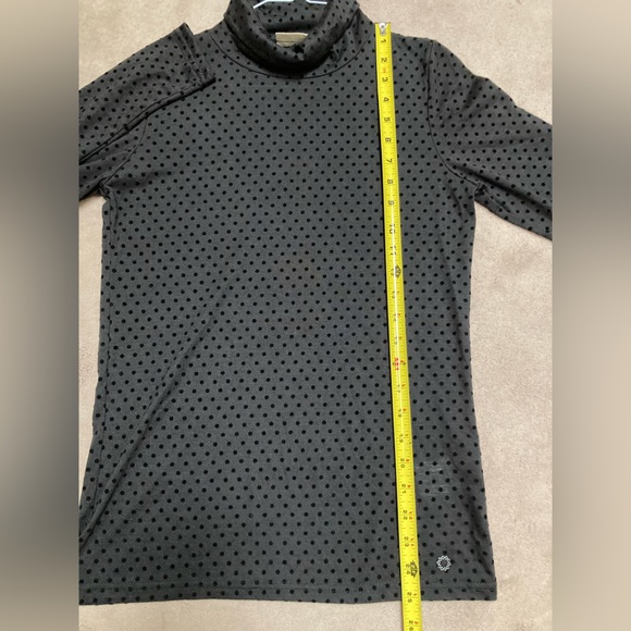 Numph - Danish brand turtle neck dotty black sweatshirt - size S - Picture 4 of 9